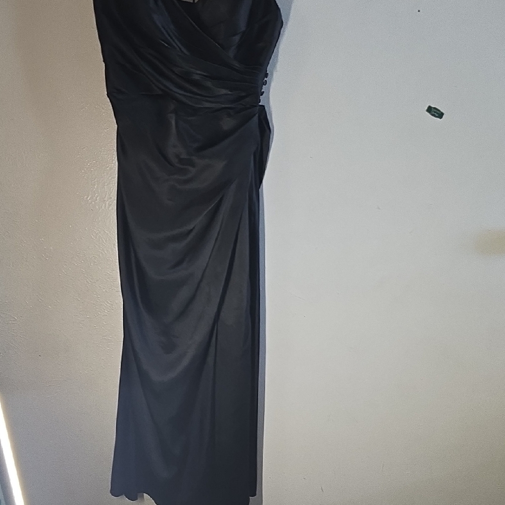 Signature Black One Shoulder Dress